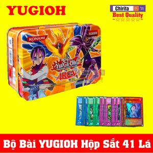 Bài YUGIOH YGO41 hộp sắt 41 lá