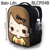 Balo Cô Bé Áo Vàng BLCP048 size lớn