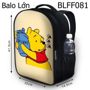 Balo Gấu Pooh ôm bình mật BLFF081 size lớn