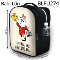 Balo in hình Có không giữ mất đừng tìm BLFU274 size lớn