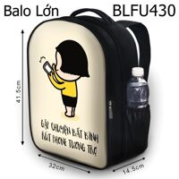 Balo in hình Gặp chuyện bất bình BLFU430 size lớn