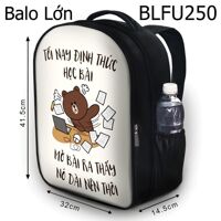 Balo in hình Gấu định thức học bài BLFU250 size lớn