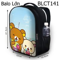 Balo in hình Gấu Rilakkuma ăn kem BLCT141 size lớn