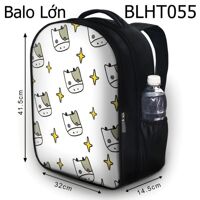 Balo in hình mặt bò sữa BLHT055 size lớn