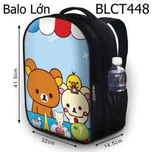 Balo in hình Rilakkuma đi du lịch BLCT448 size lớn