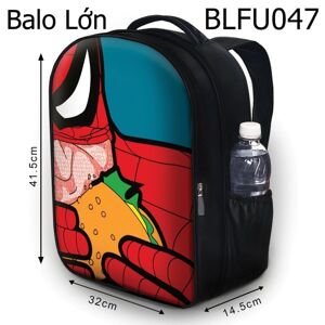 Balo in hình Spiderman ăn bánh kẹp BLFU047 size lớn