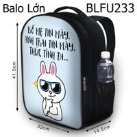 Balo in hình Thức tỉnh đi BLFU233 size lớn