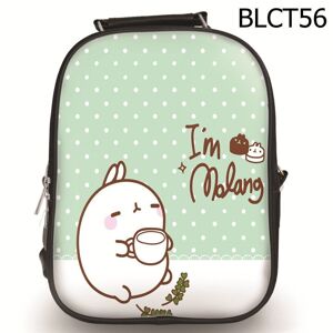 Ba lô in hình Molang uống trà cỡ lớn BLCT56