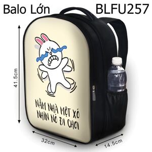 Balo Nằm nhà một xó nhìn nó đi chơi BLFU257 size lớn