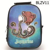 Ba lô in hình Zodiac cung Bảo Bình size lớn BLZV11