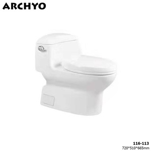 Bàn cầu liền khối Archyo 116-113