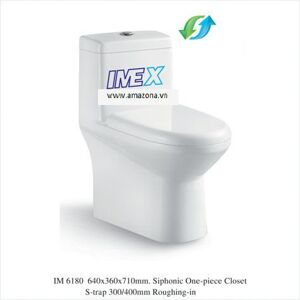 Bồn cầu 1 khối Imex IM6180