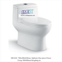 Bồn cầu 1 khối Imex IM6182