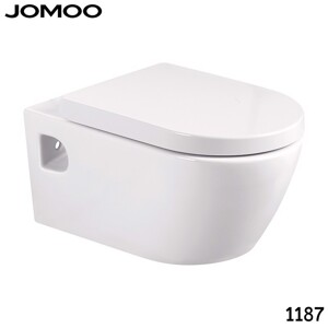 Bàn cầu treo + két âm Jomoo 1187+9513