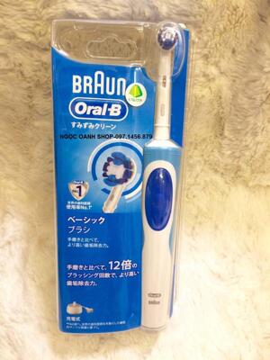 Bàn chải điện Oral B Braun Nhật Bản