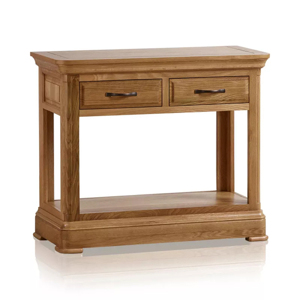 Bàn console 2 ngăn kéo Canterbury gỗ sồi