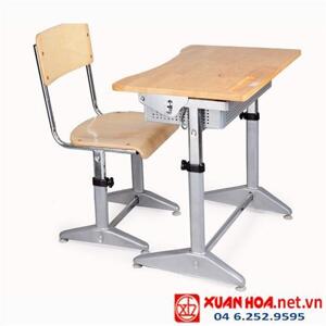 Bàn ghế học sinh Xuân Hòa BHS-14-04PU