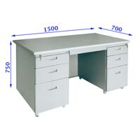 Bàn làm việc chân sắt RLC15