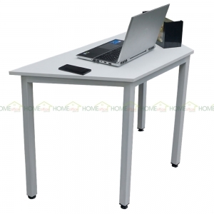 Bàn làm việc SimpleDesk hình thang màu trắng 120x52x75 cm HBLG019