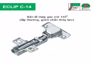 Bản lề giảm chấn Cariny C14