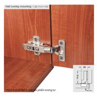 Bản lề Hafele METALLA SM 95° 311.04.441