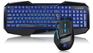 Bàn phím chuột Aula Gaming 8028 Keyboard USB