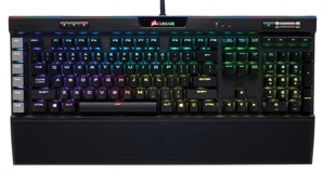 Bàn phím cơ chơi game Corsair K95 RGB Platinum Cherry MX Speed Black (CH-9127014-NA)