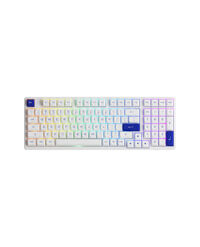 Bàn phím - Keyboard Akko 3098N Multi-modes Blue on White