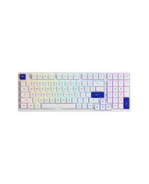 Bàn phím - Keyboard Akko 3098N Multi-modes Blue on White