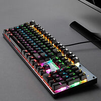 Bàn phím - Keyboard Friwol GT-30 RGB Blue switch - Hàng Nhập Khẩu