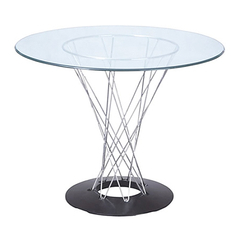 Bàn tròn thời trang Cyclone Home'furni 120 x 70 cm