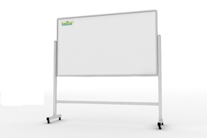 Bảng từ trắng có chân di động KT 200x120cm