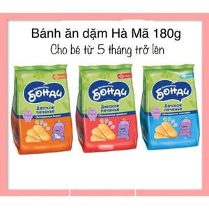 Bánh ăn dặm Bona Hà Mã Nga cho bé từ 5M+