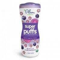 Bánh ăn dặm Organic Plum vị khoai lang, việt quất