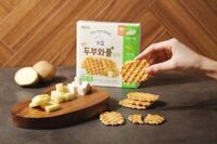 Bánh ăn dặm waffle đậu hũ Ildong cho bé 12m+ 64g