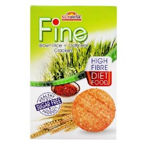 Bánh ăn kiêng yến mạch gạo lứt Fine 178g