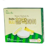 Bánh Banana Charlteok pie Queen Bin 310g