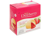 Bánh bông lan hương dâu Dewberry hộp 204g (17g x 12 gói)