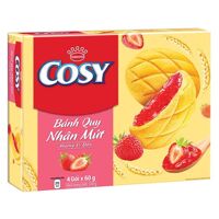 Bánh Cosy nhân mứt dâu 240g