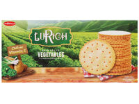 Bánh cracker rau củ Lurich hộp 180g