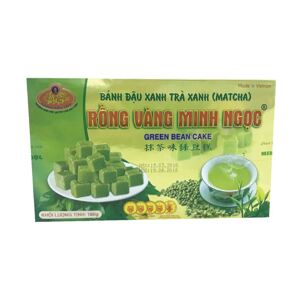 Bánh đậu xanh trà xanh Minh Ngọc 180g