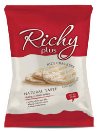 Bánh gạo ngọt Richy Plus - 135g