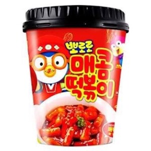 Bánh gạo sốt cay Pororo 120g