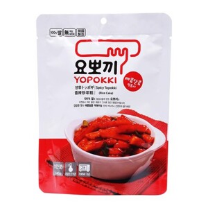 Bánh gạo toppoki cay ngọt Hàn Quốc 140g