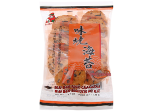 Bánh gạo vị rong biển Bin Bin gói 135g