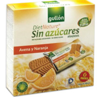 Bánh Gullon snack ăn kiêng không đường lúa mạch vị cam 144g