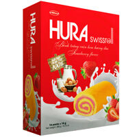 Bánh Hura Swissroll hộp 288 gam