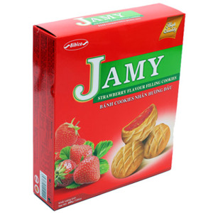 Bánh Jamy nhân mứt dâu 200g