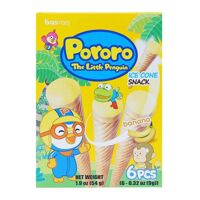 Bánh kem ốc quế nhân chuối | Pororo 54gr