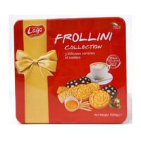 Bánh Lago Frollini Collection hộp thiếc 1050g